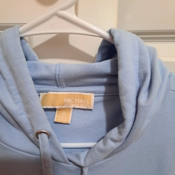MICHAEL KORS Hoodie, Shortsleeves Sz Medium Loose Brand New with Tag - Picture 3 of 8